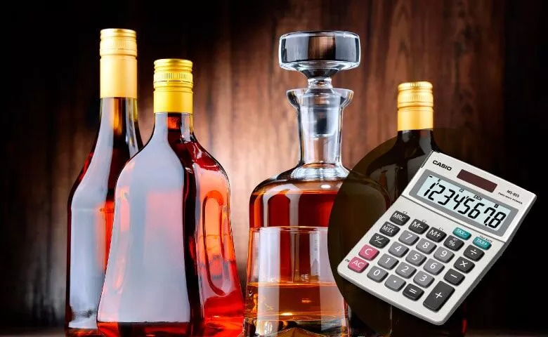 Алкогольный калькулятор онлайн, расчет степени опьянения